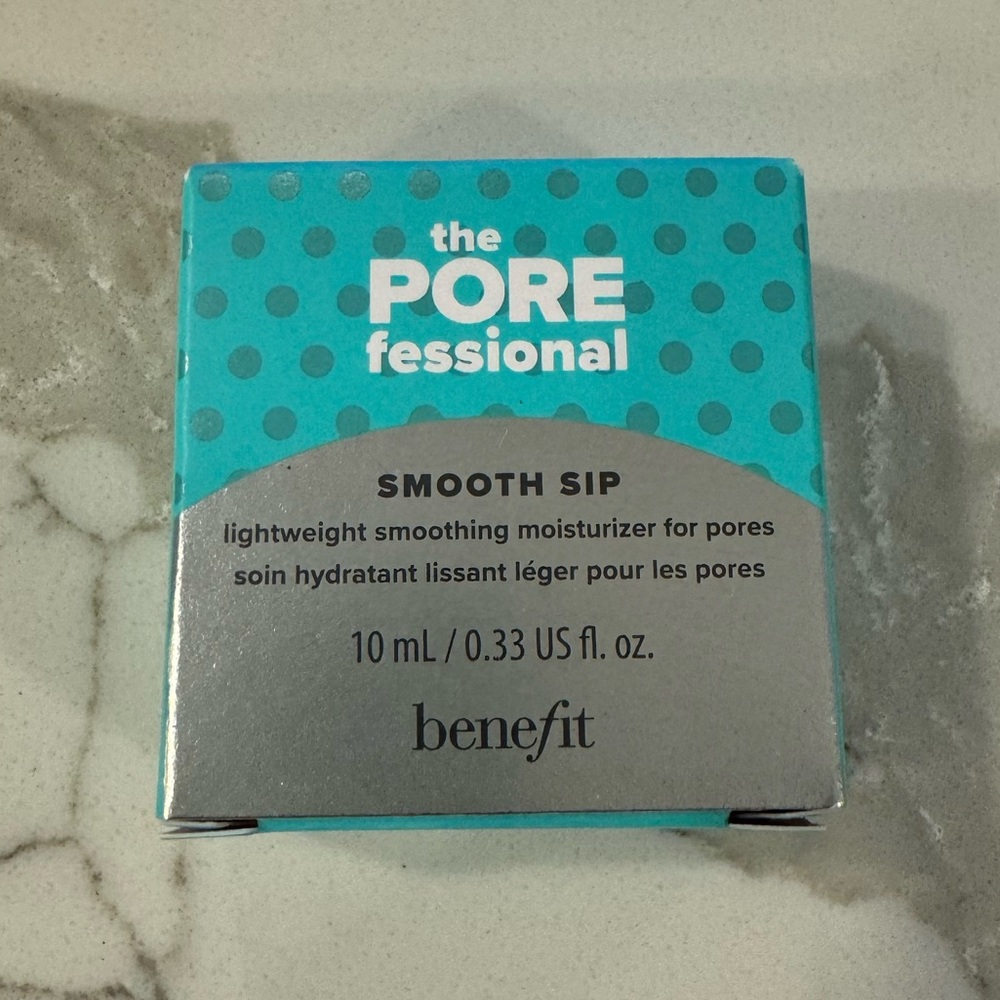 🌸5/$25🌸 Benefit smooth sip lightweight smoothing moisturizer for pores